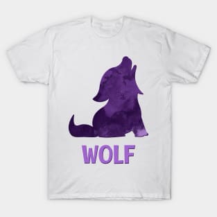 Wolf Night Stars T-Shirt